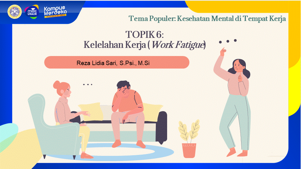 kelelahan kerja (work fatigue)